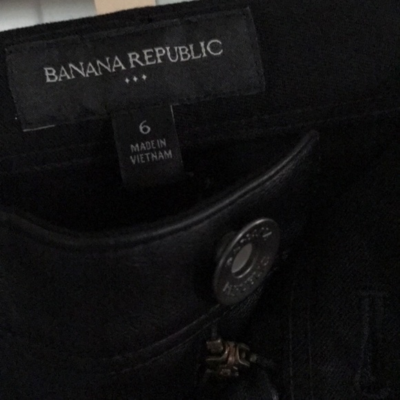 Banana Republic Faux Leather Leggings - Picture 6 of 6